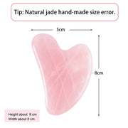 Natural Stone GuaSha Jade Facial Beauty Scraping