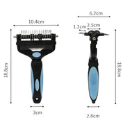 3 In 1 Pet Deshedding Brush Dog Hair Remover Pet