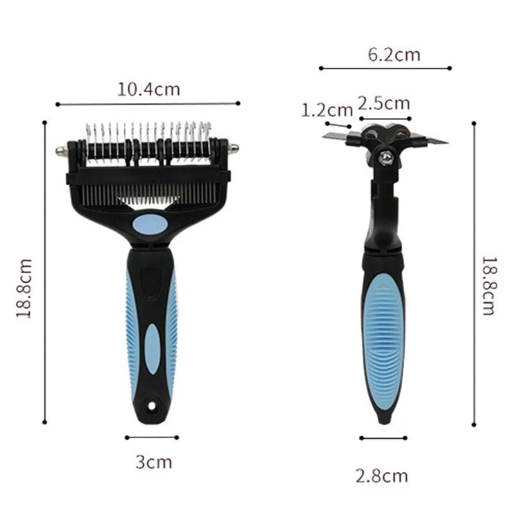 3 In 1 Pet Deshedding Brush Dog Hair Remover Pet