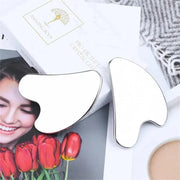 Gua Sha Natural Stainless Steel Scraper Massager Facial Skin