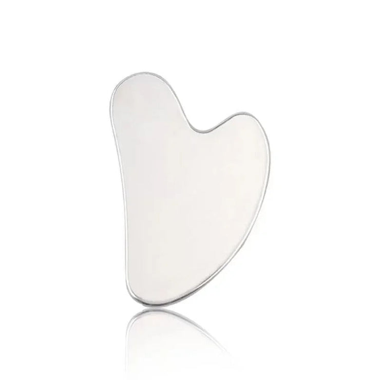 Gua Sha Natural Stainless Steel Scraper Massager Facial Skin